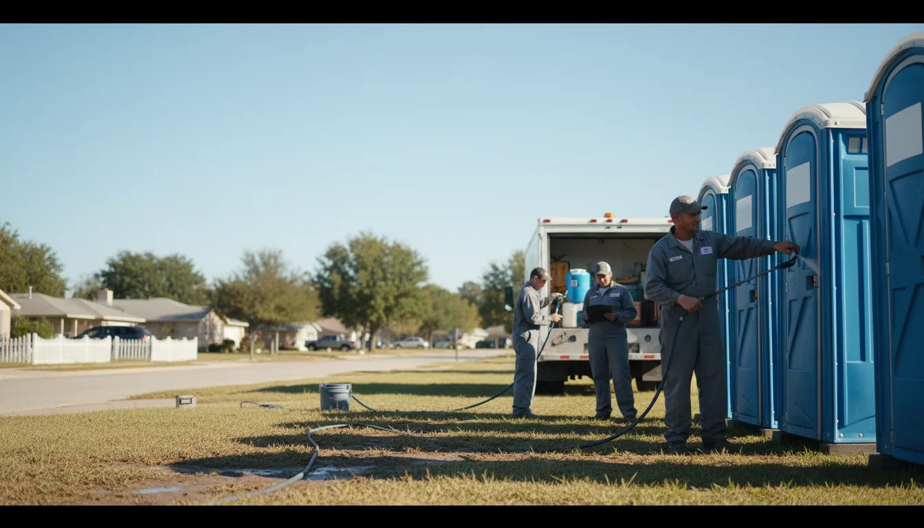 Long-Term Portable Toilet Rental in Effingham, SC near me